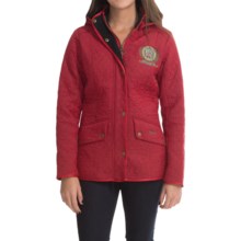 59%OFF 女性のドレスコート バーバー試用騎兵キルティングジャケット（女性用） Barbour Trial Cavalry Quilted Jacket (For Women)画像